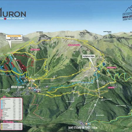 Studio Les 3 Lys Auron Zewnętrze zdjęcie
